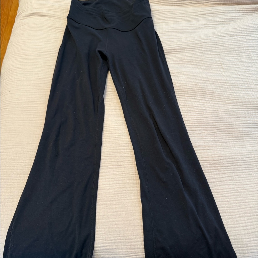 Women's Black Flared leggings
